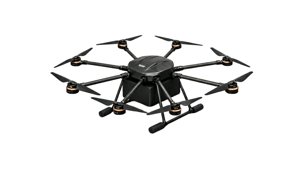 SDR CG-40Kg — Heavy-lift cargo octocopter