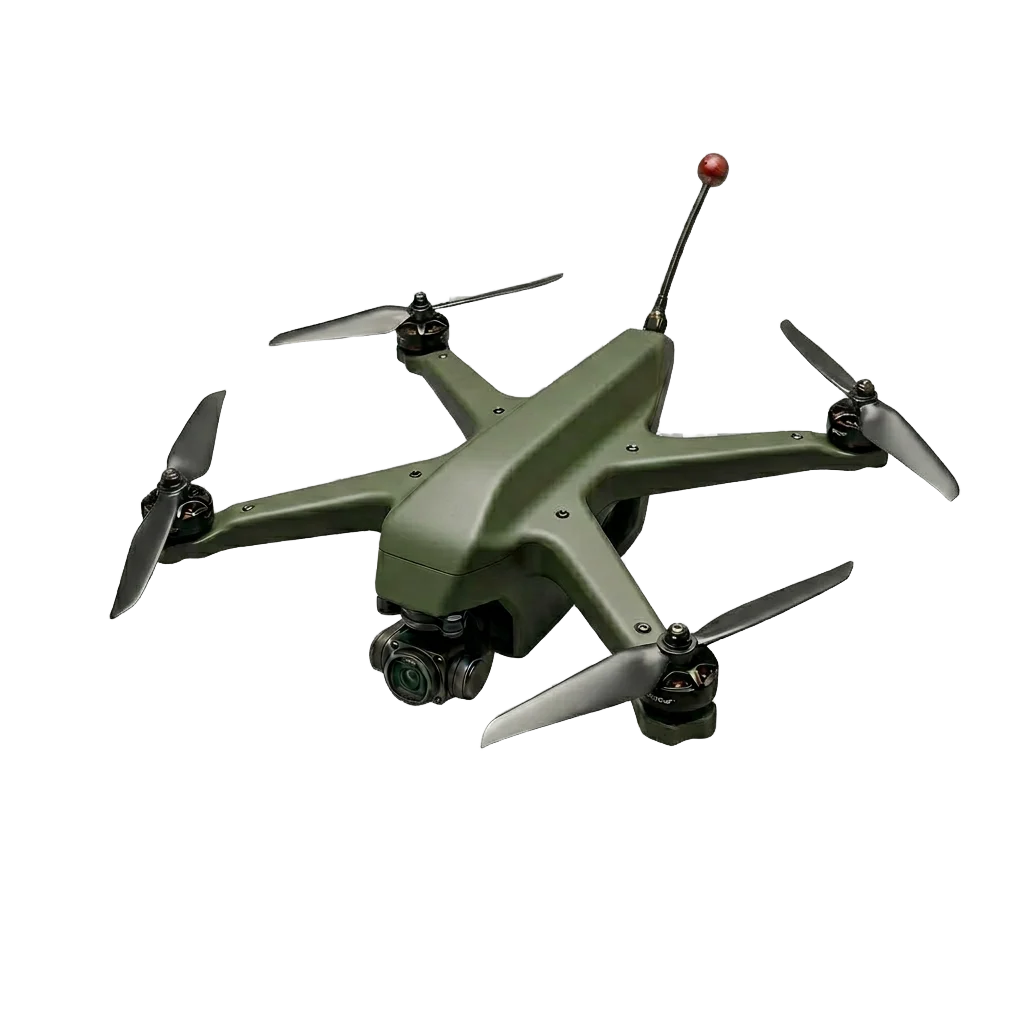 SDR F7P — 3D-printed FPV strike platform