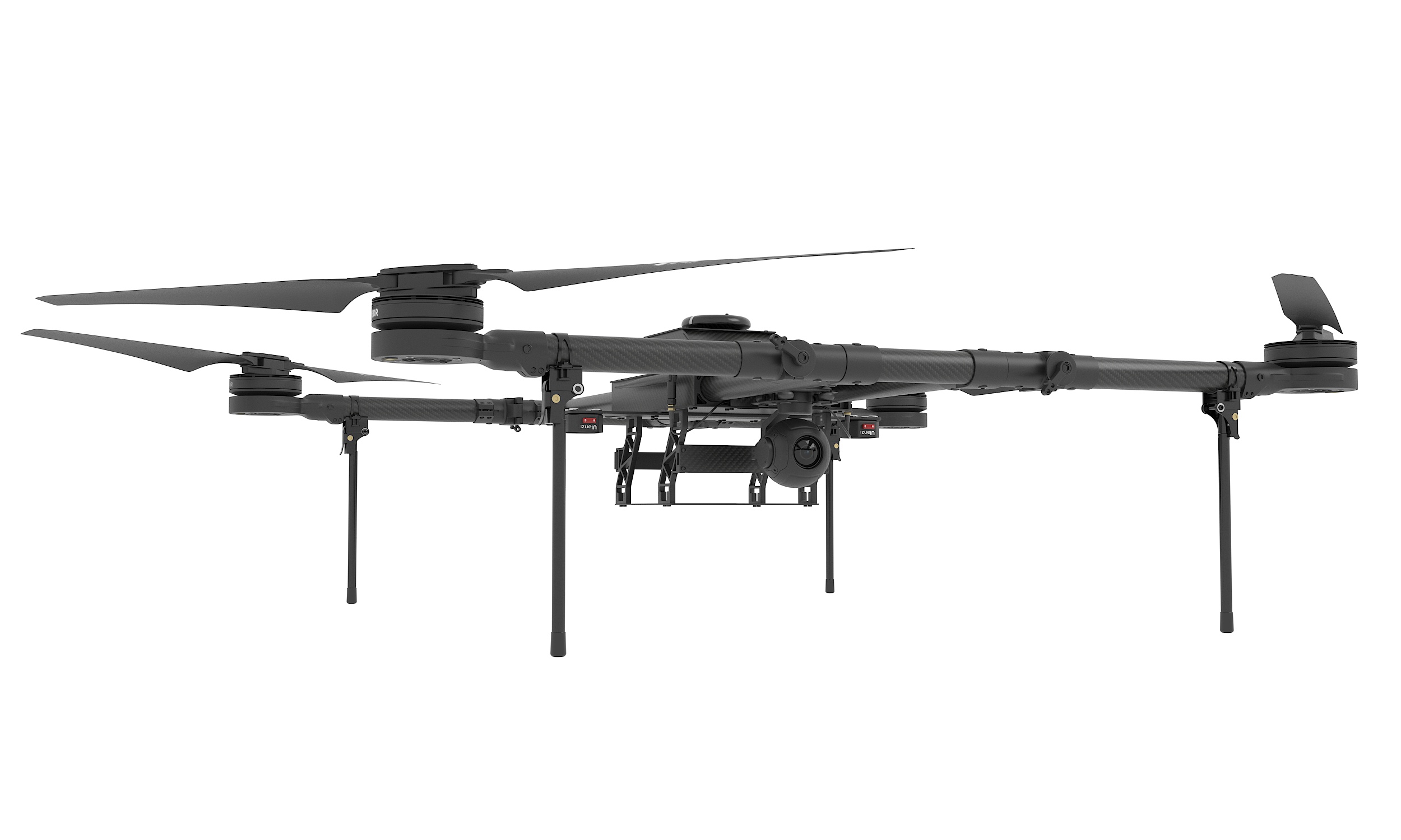 SDR forest and wildfire surveillance — long-endurance patrol drone
